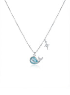 Wishing Whale Necklace