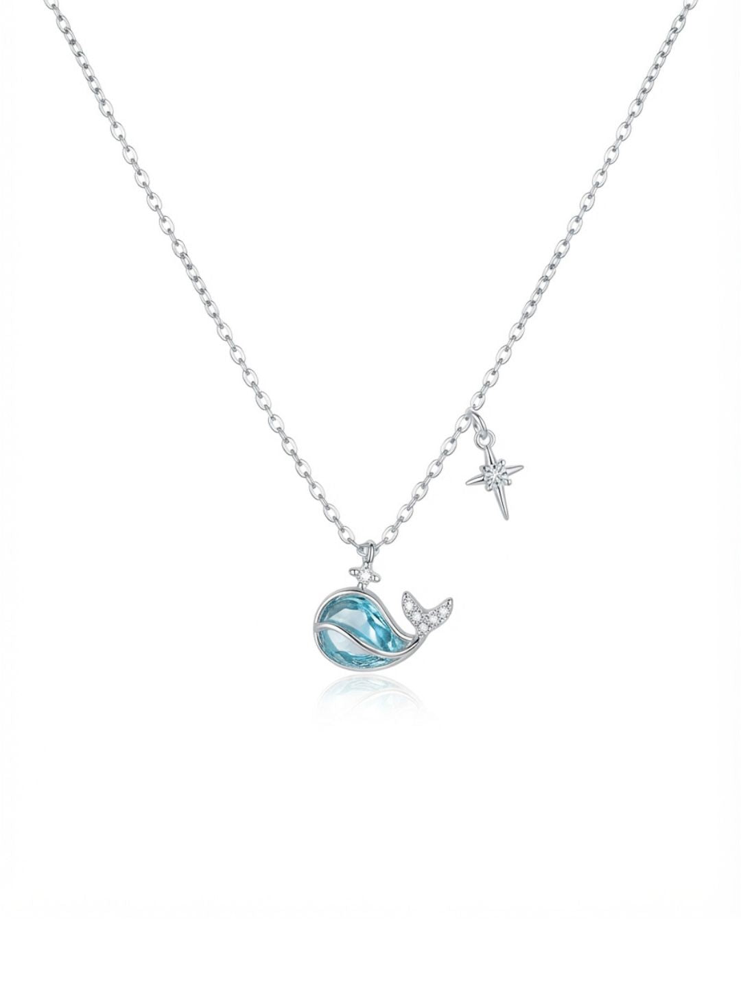 Wishing Whale Necklace