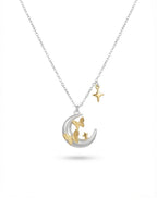 Crescent Flutter Necklace