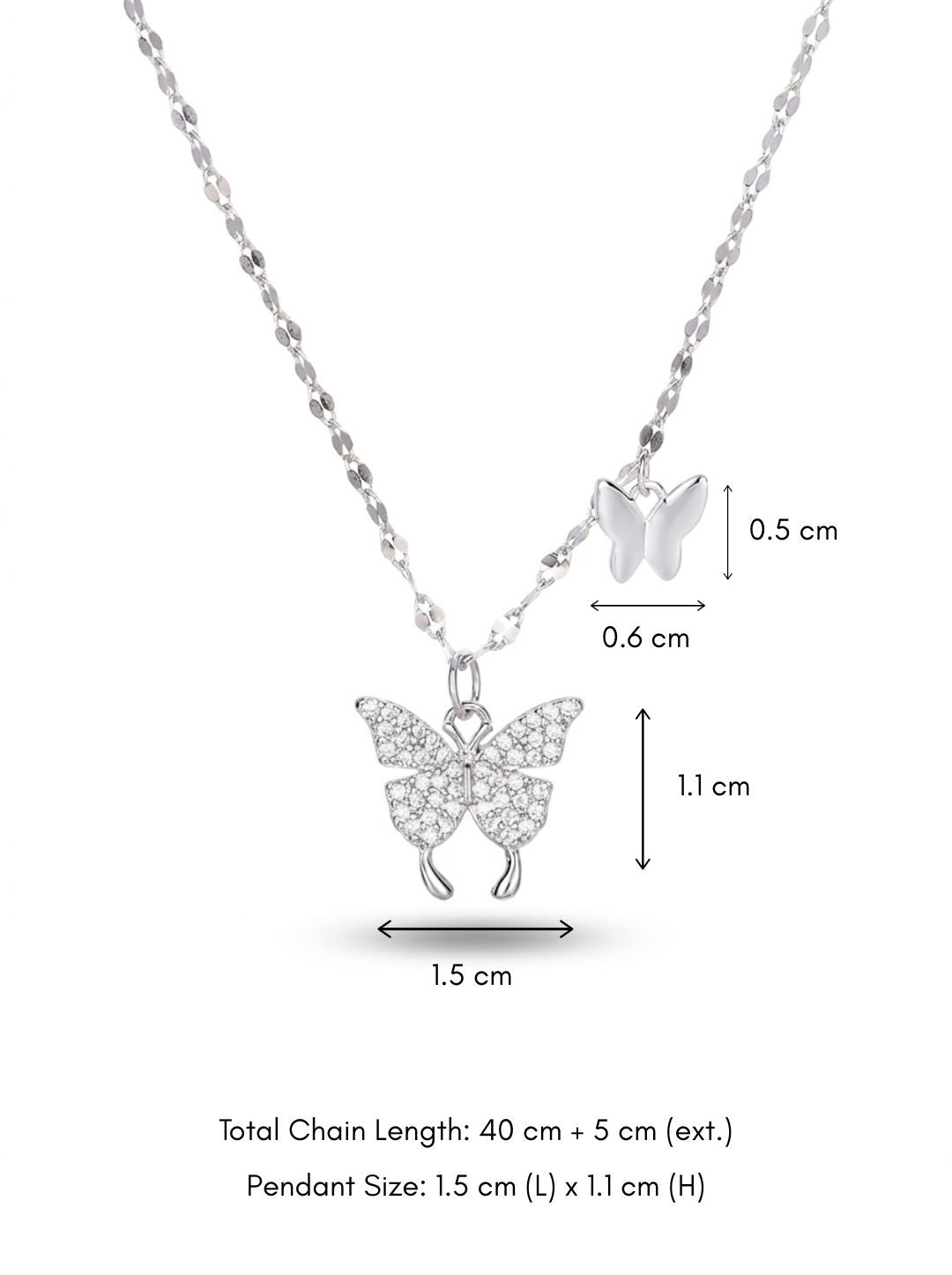 Sparkle Flutter Necklace