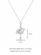 Galaxy Heart Necklace