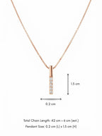 Vertical Lumière Necklace