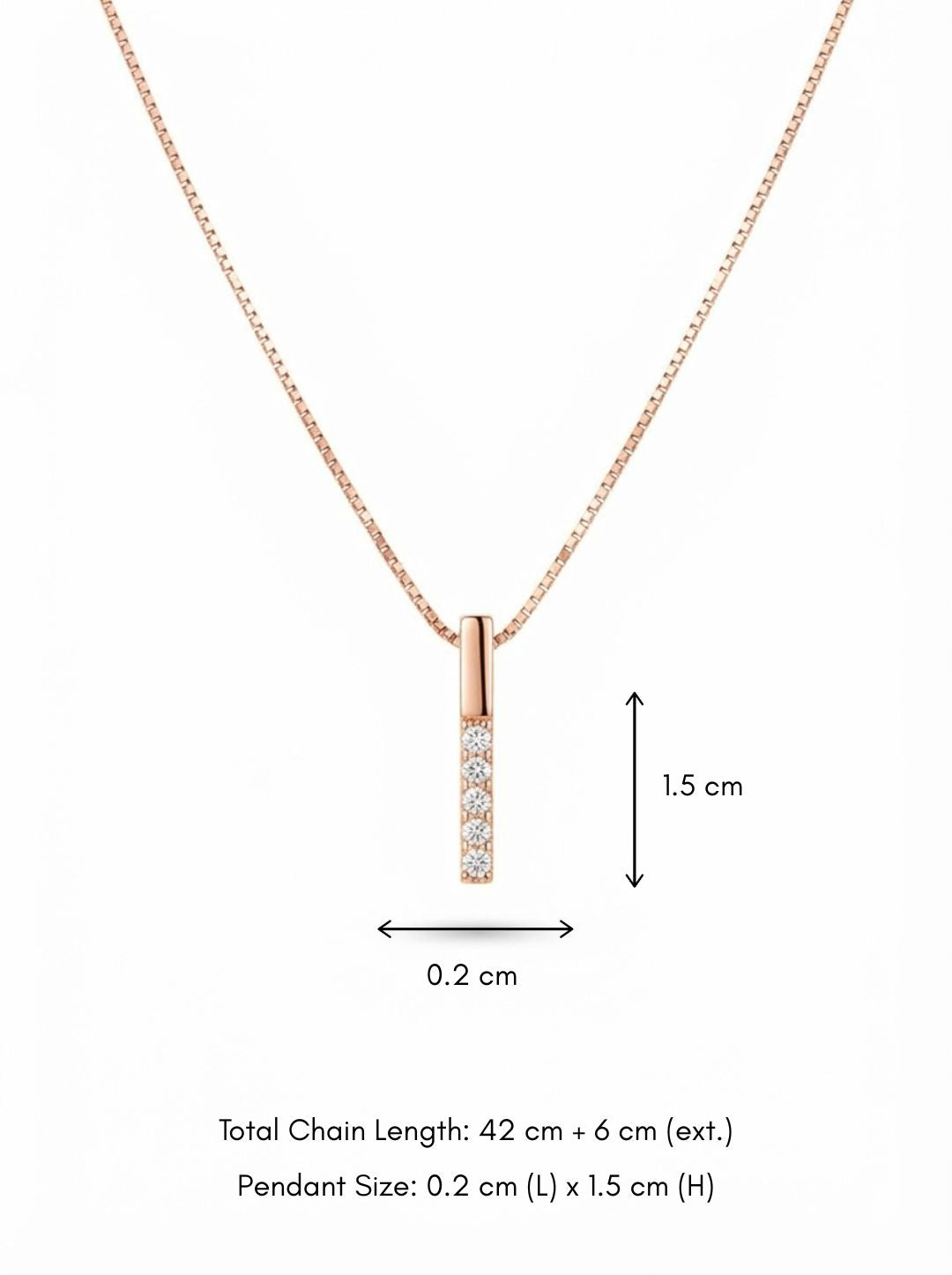 Vertical Lumière Necklace