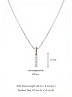 Vertical Lumière Necklace