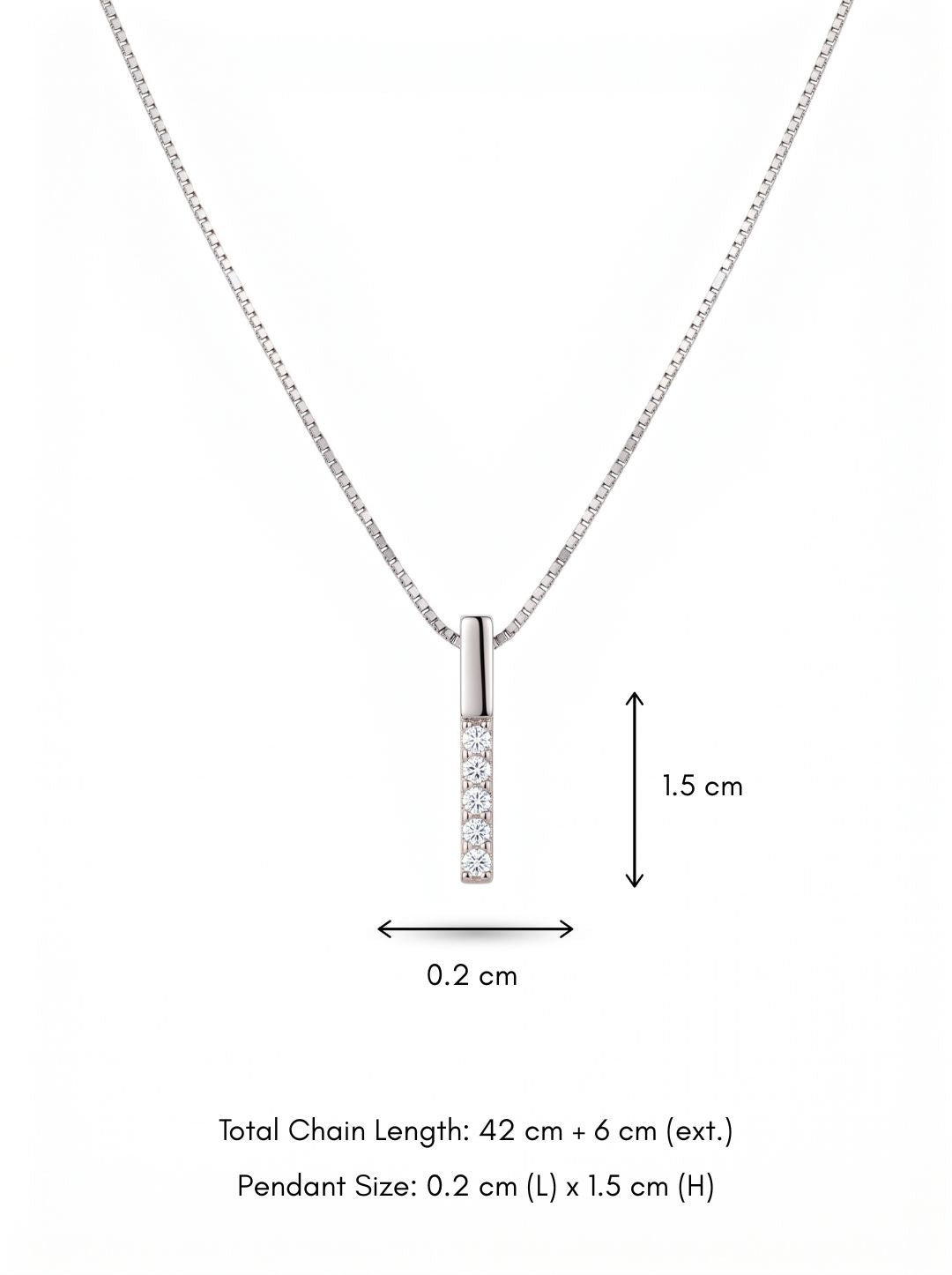 Vertical Lumière Necklace
