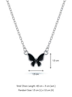 Onyx Flutter Necklace