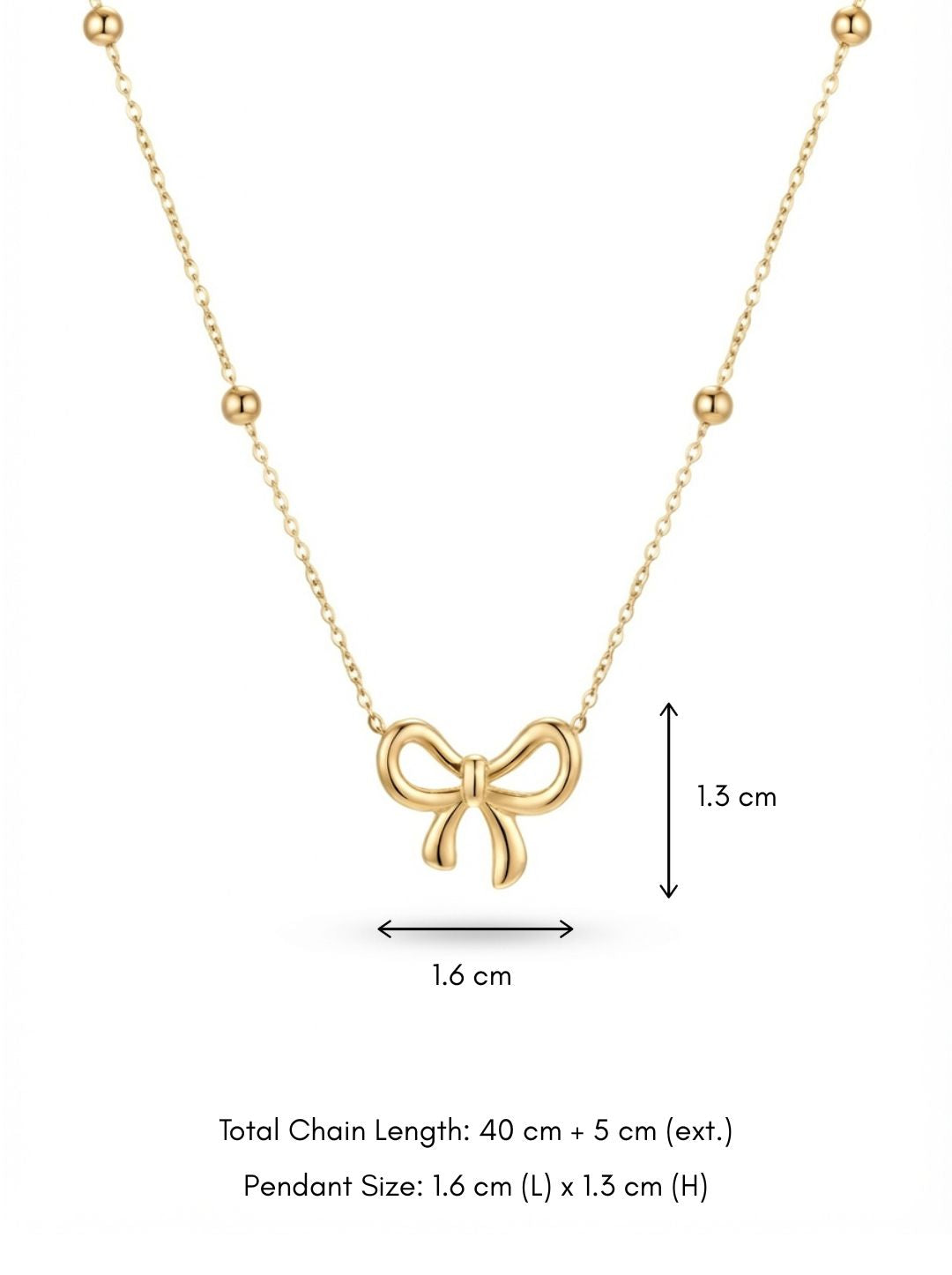 Little Bow Necklace