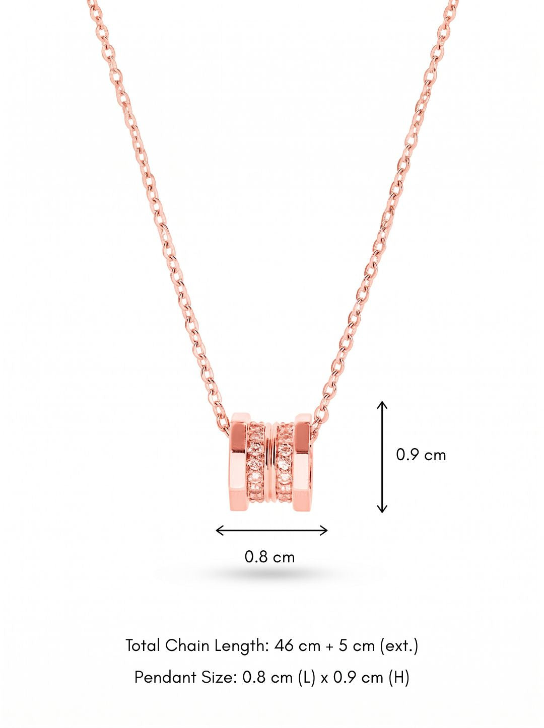 Cylindre Pendant Necklace