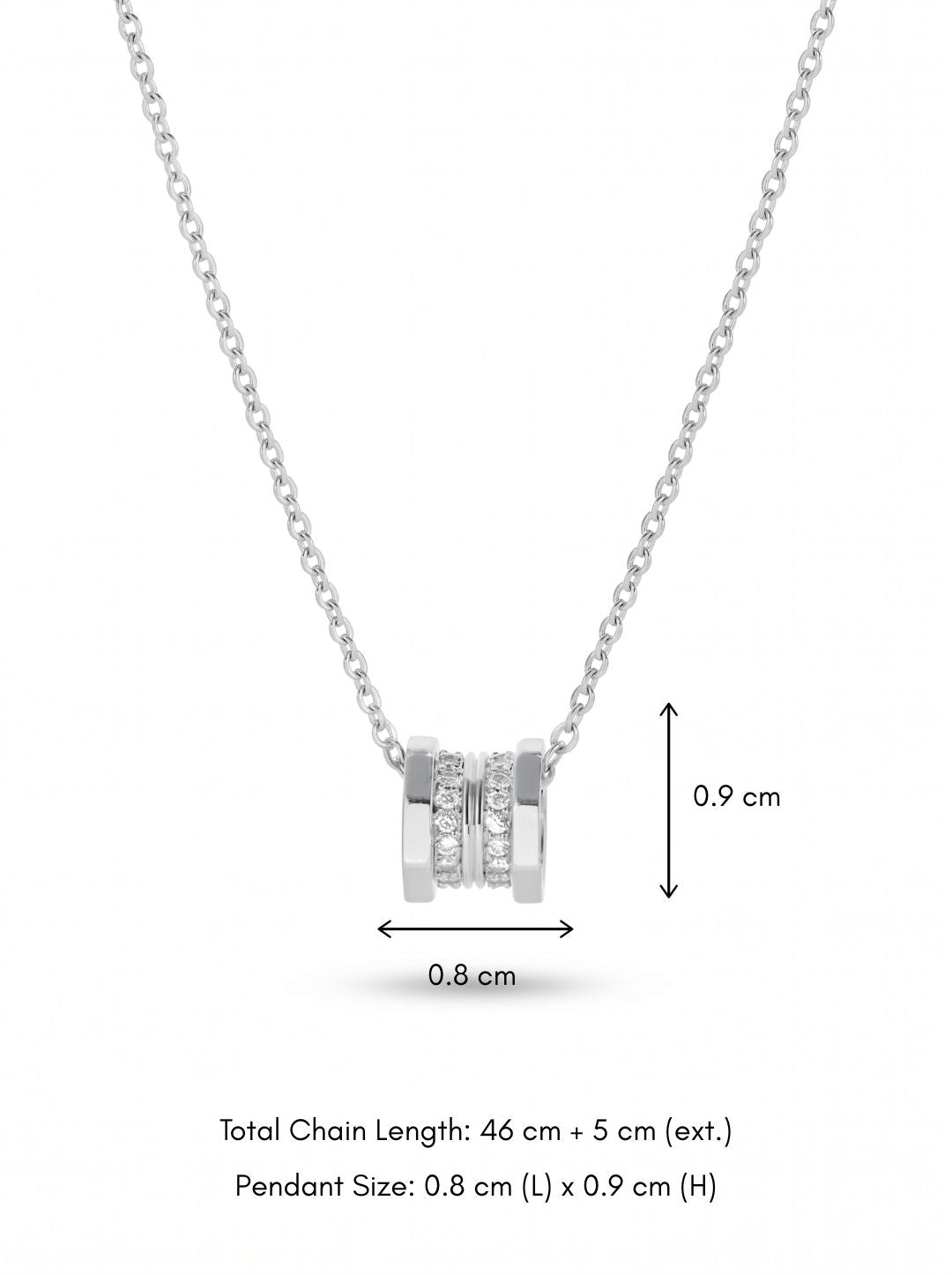 Cylindre Pendant Necklace
