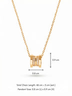 Cylindre Pendant Necklace