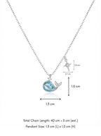 Wishing Whale Necklace