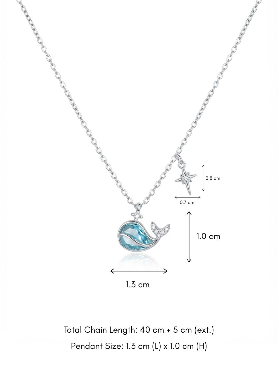 Wishing Whale Necklace