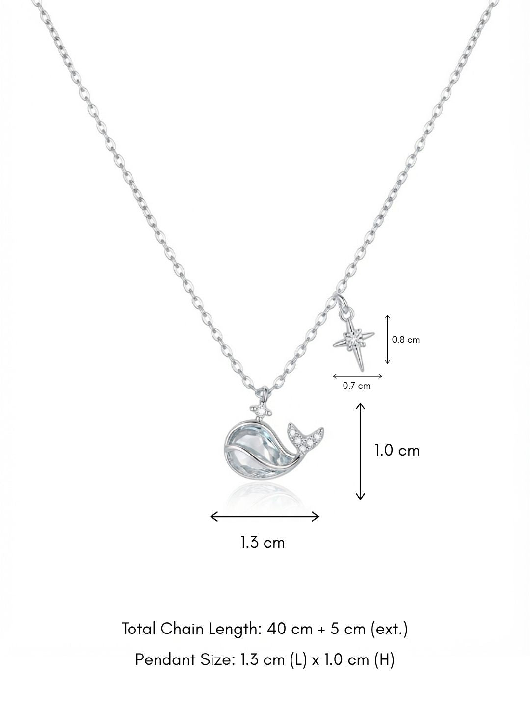Wishing Whale Necklace
