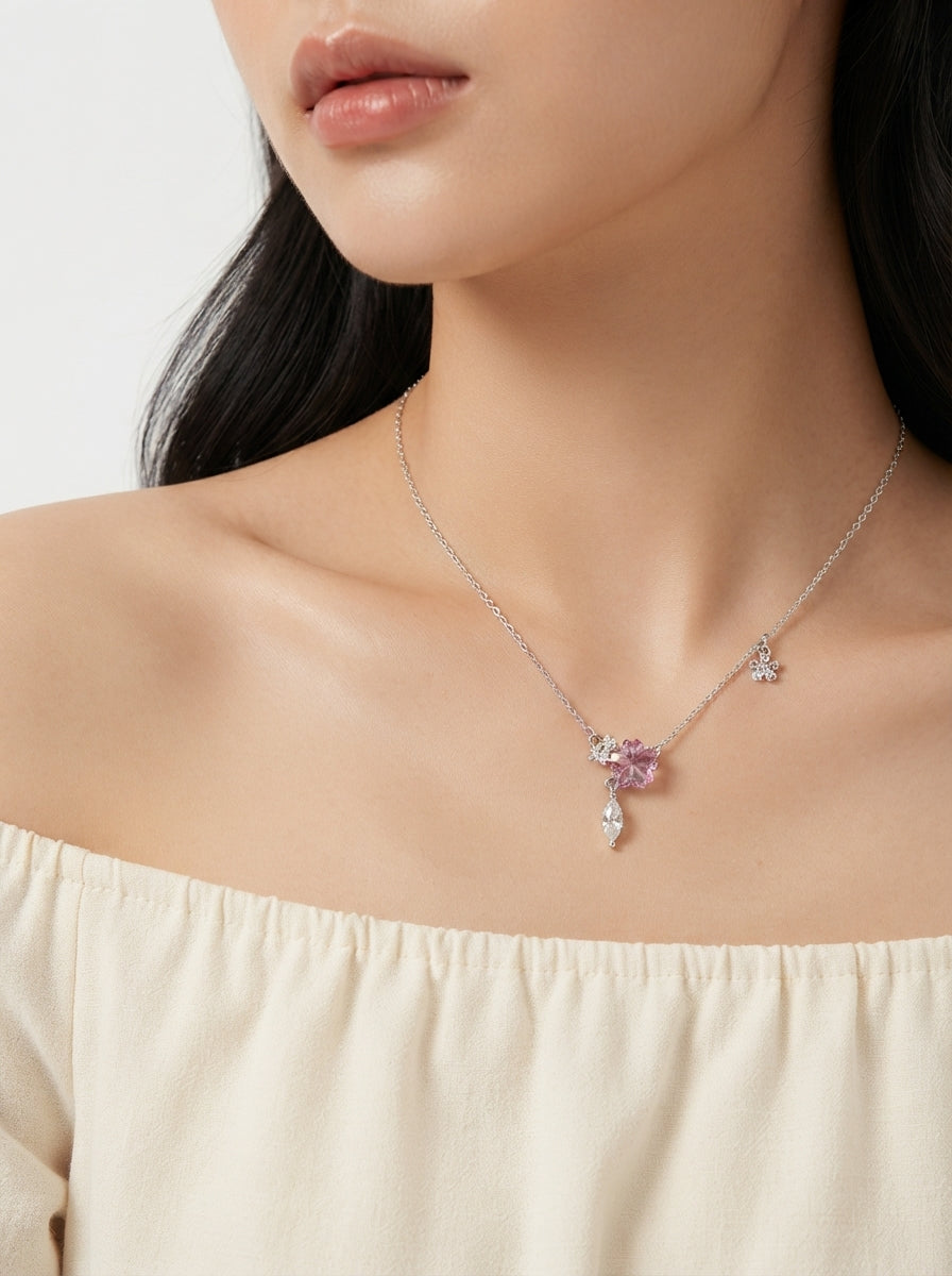 Crystal Bloom Necklace