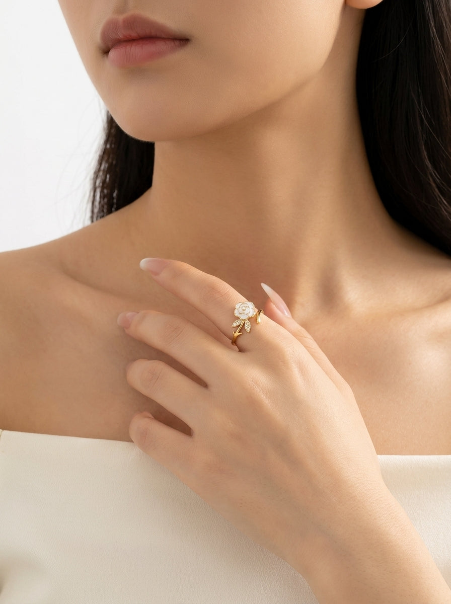 Rose in Bloom Ring