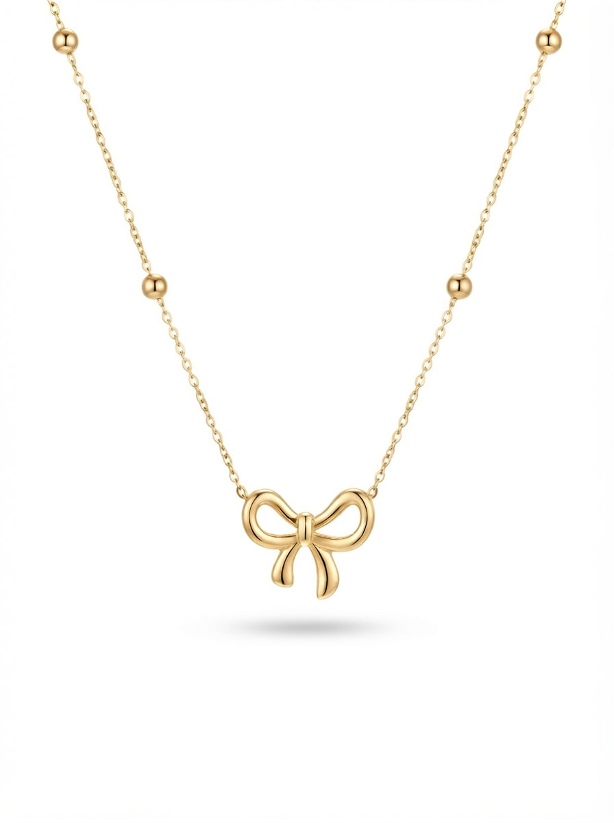 Little Bow Necklace
