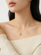 Blooming Rose Necklace