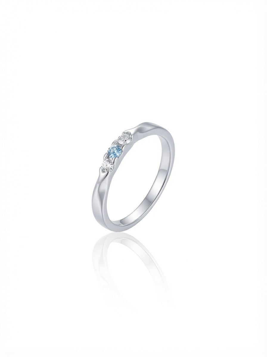 Sky Promise Ring Set