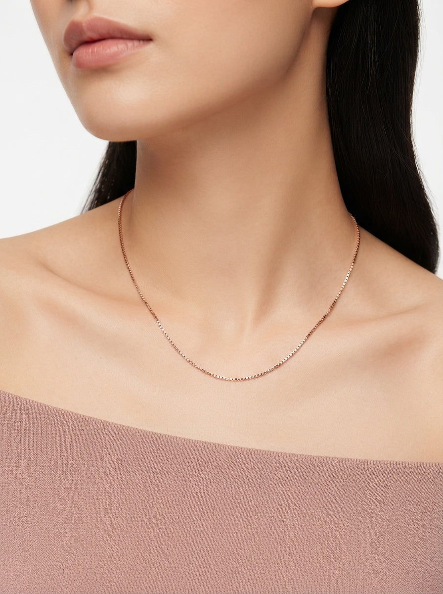 Classic Box Chain Necklace