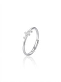 Lilac Bloom Ring Duo