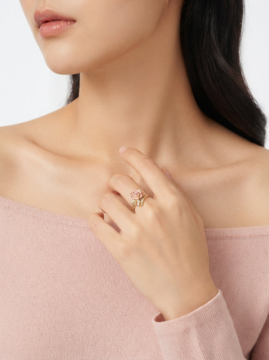 Rose in Bloom Ring