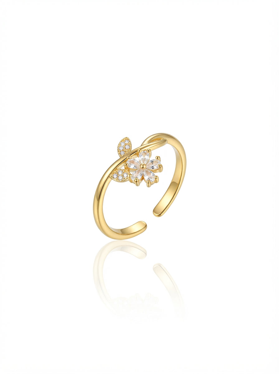 Wildflower Branch Ring