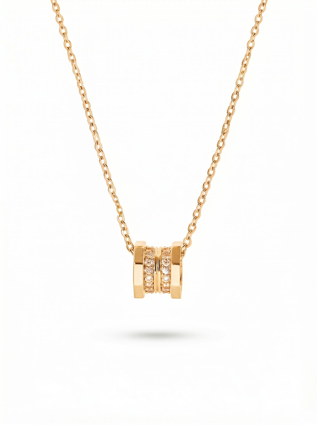 Cylindre Pendant Necklace