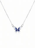 Sapphire Flutter Necklace