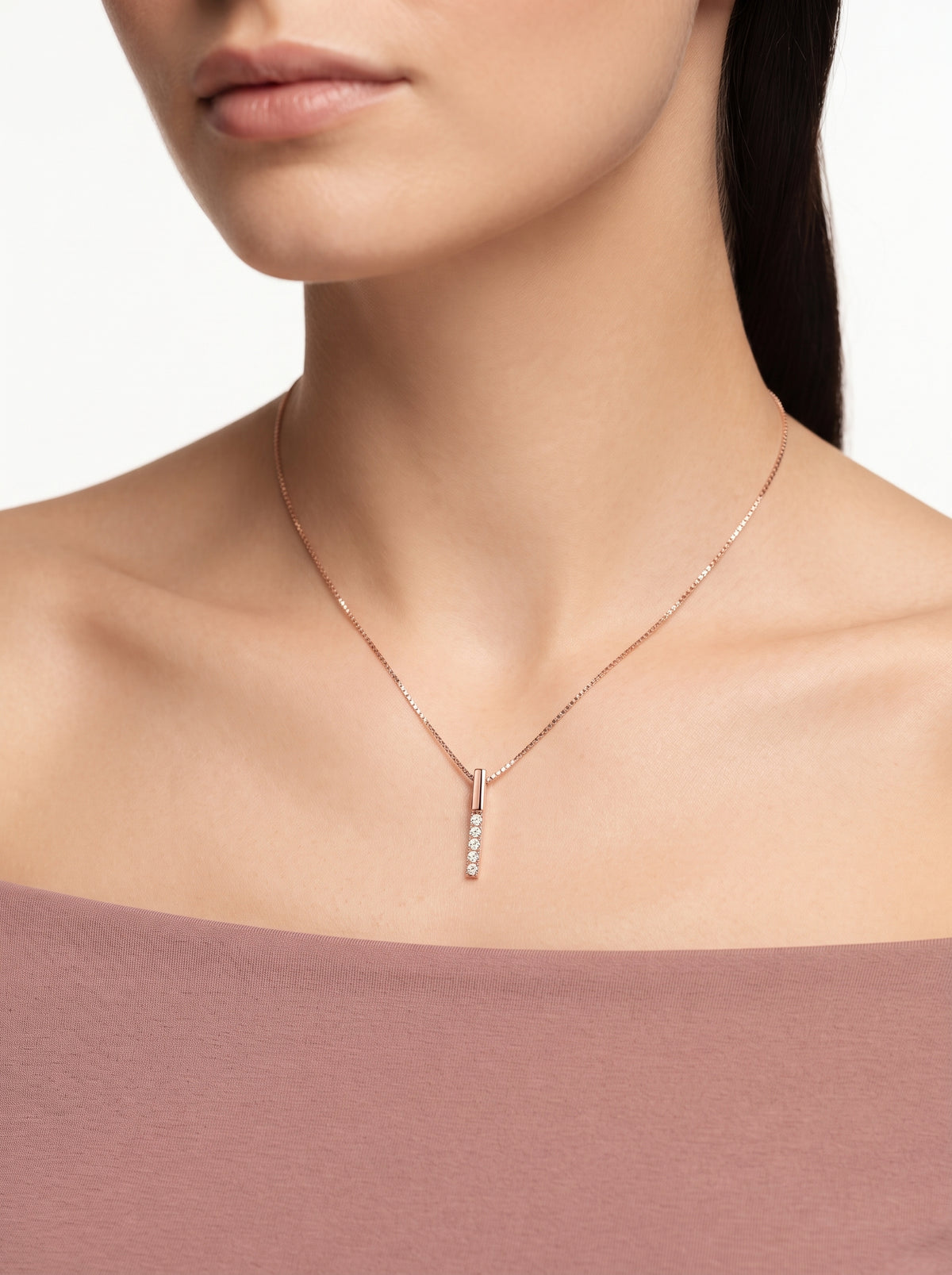 Vertical Lumière Necklace