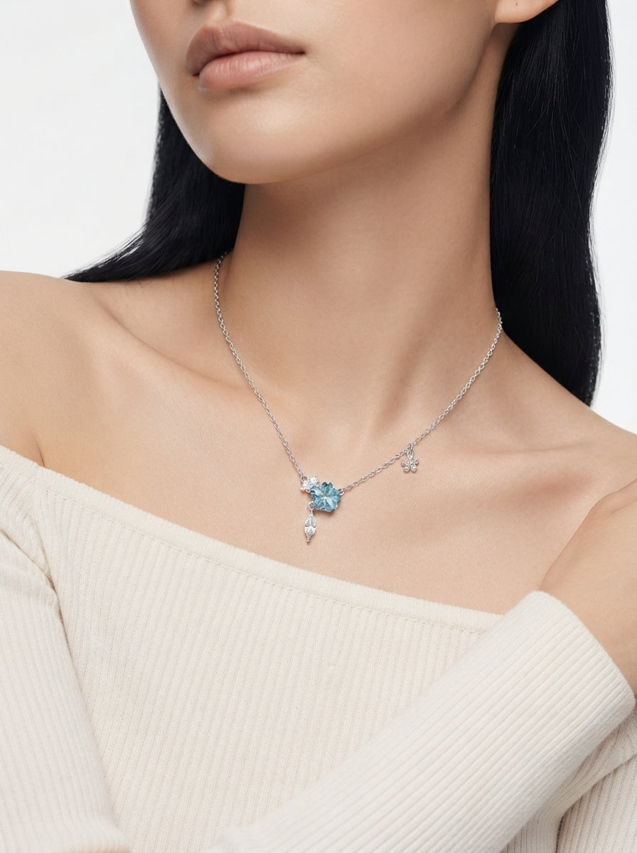 Crystal Bloom Necklace