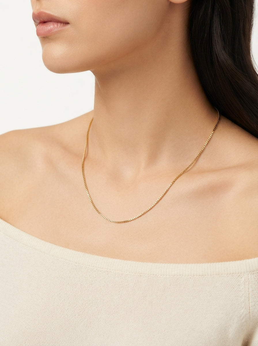 Classic Box Chain Necklace