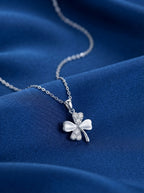 Quatrefoil Charm Necklace