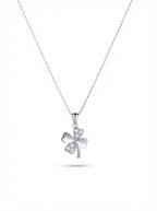 Quatrefoil Charm Necklace