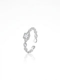 Linked Crystal Ring